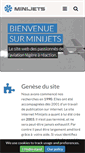 Mobile Screenshot of minijets.org