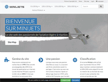 Tablet Screenshot of minijets.org